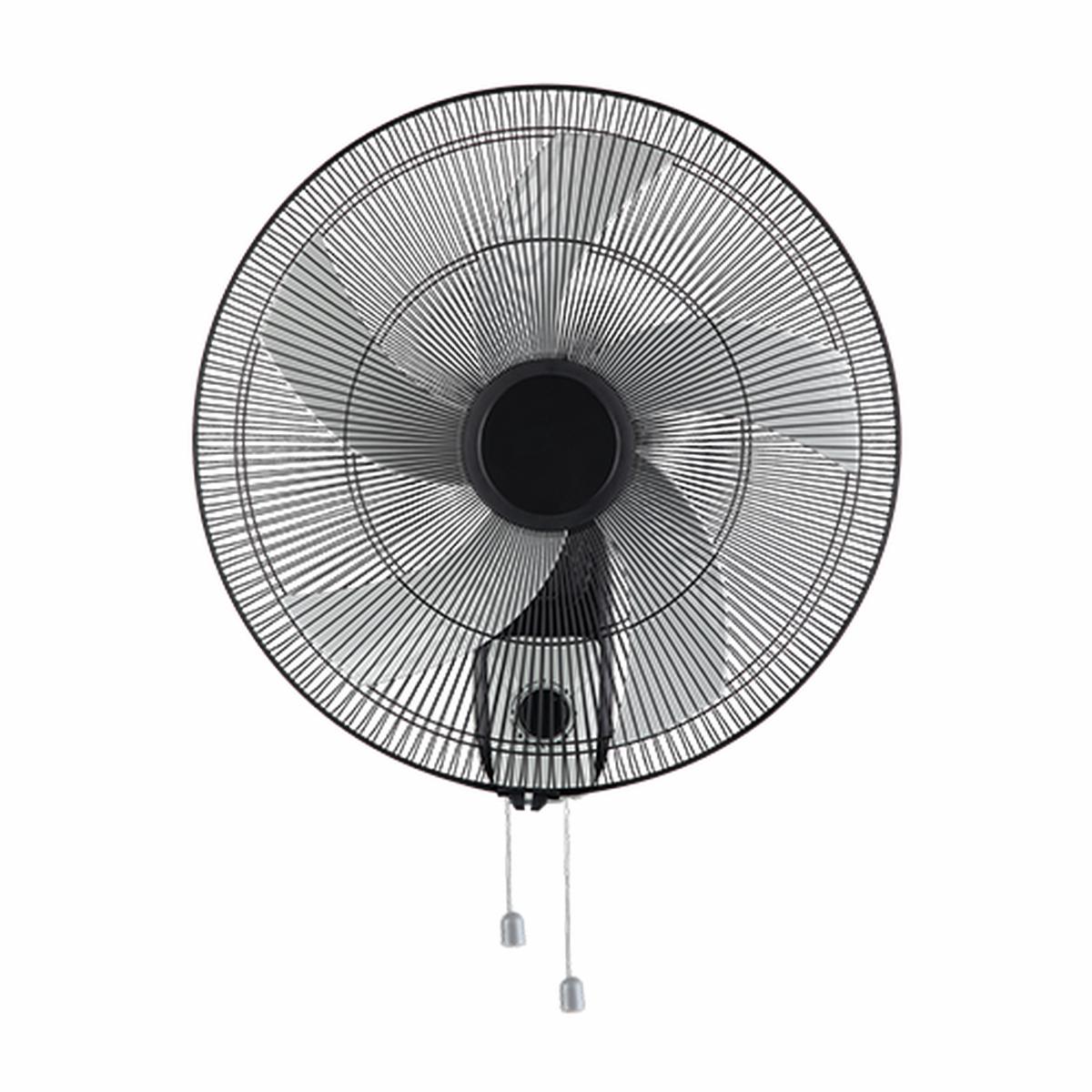 Eurolux Oscillating Wall Fan Black & White 80w