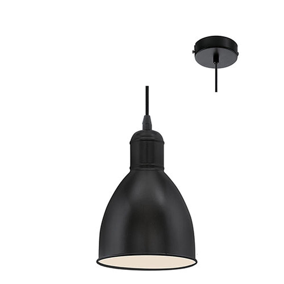 Eurolux Pendant Priddy 155mm Black/White