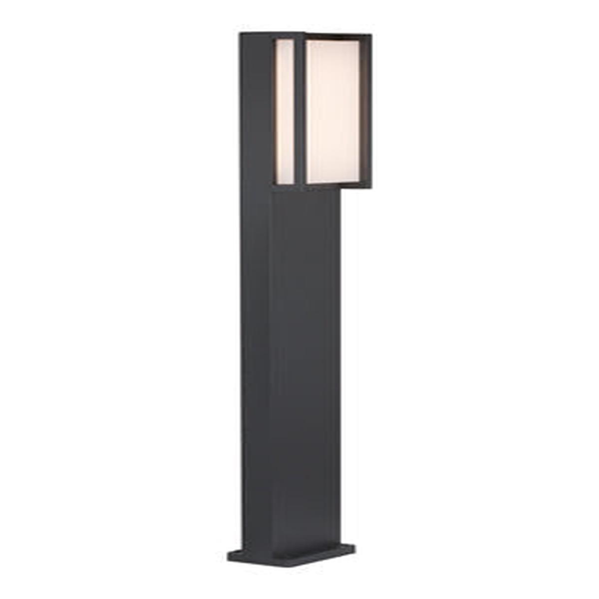 Eurolux Qubo LED Bollard Grey 17.3w 3000K