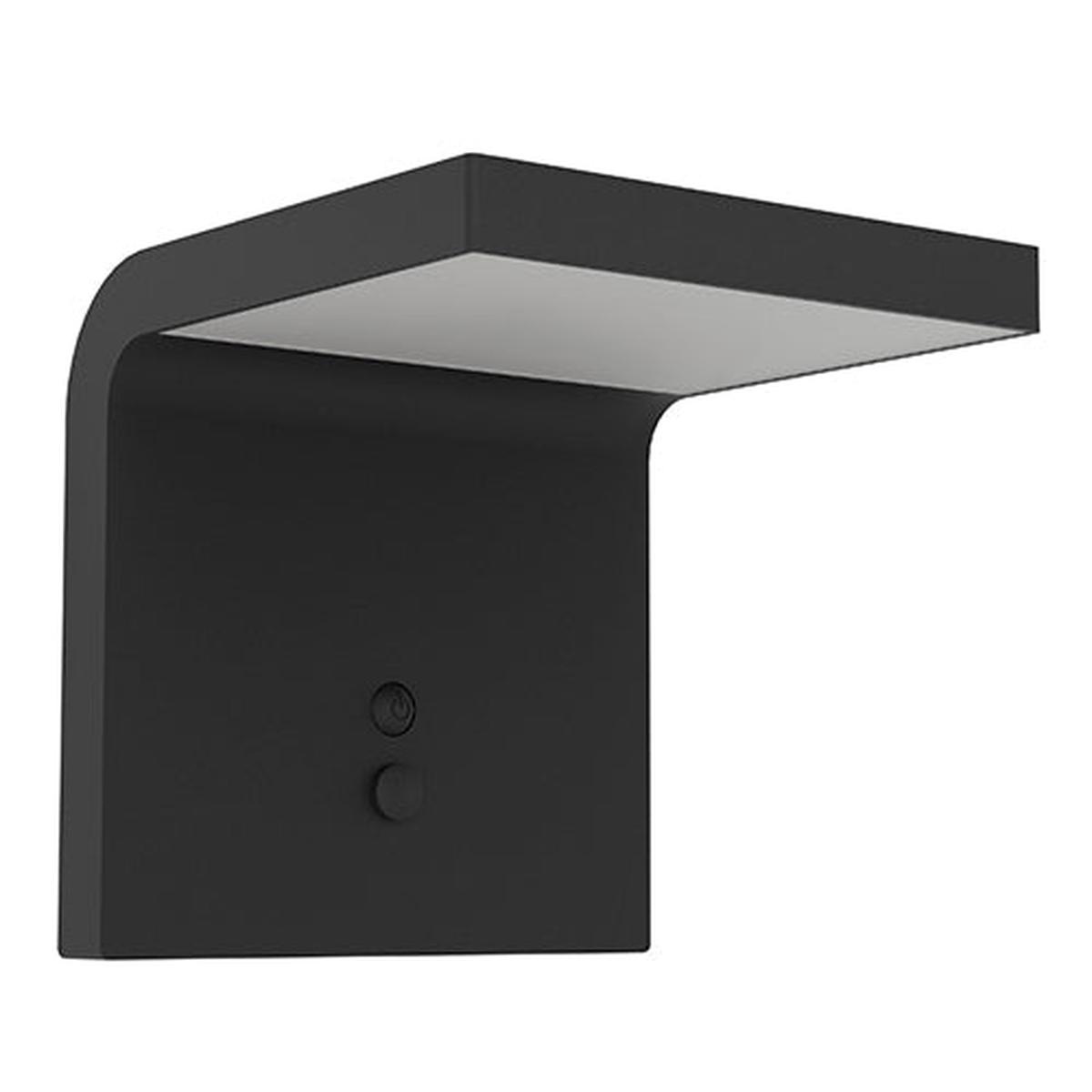 Eurolux Spiante Solar Wall Light Black