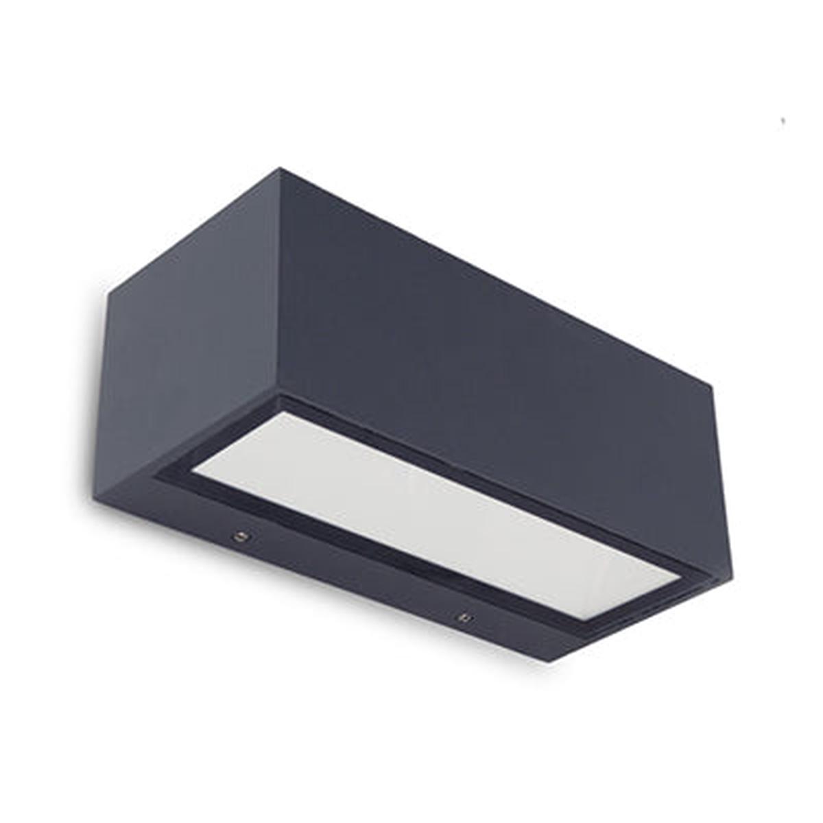 Eurolux Wall Light Gemini LED Up & Down Grey 21w 3000K