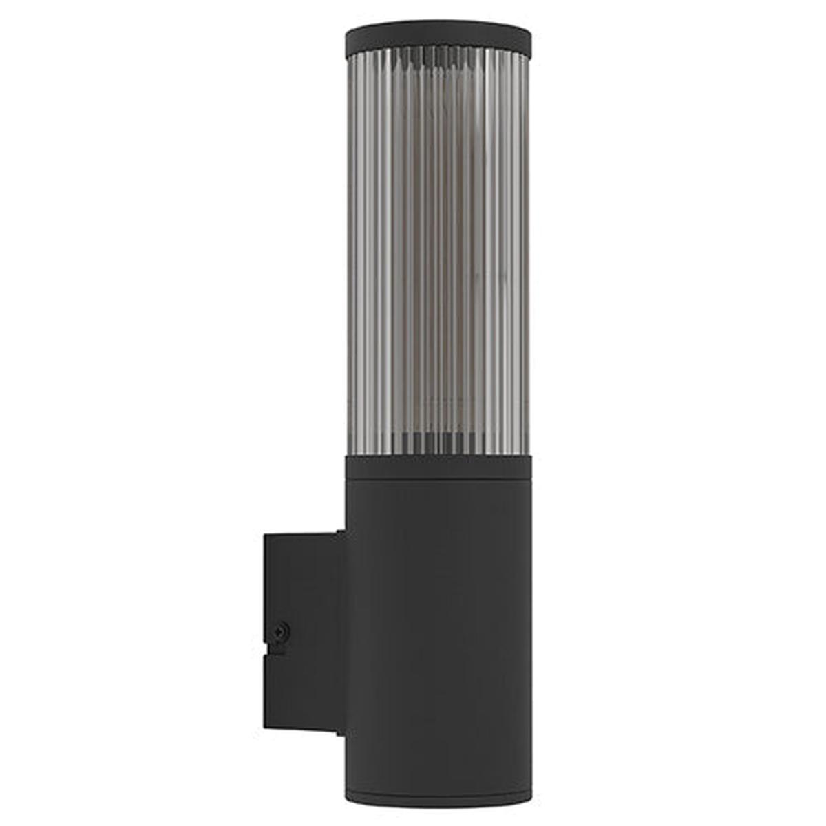 Eurolux Wall Light Salle Outdoor Black E27