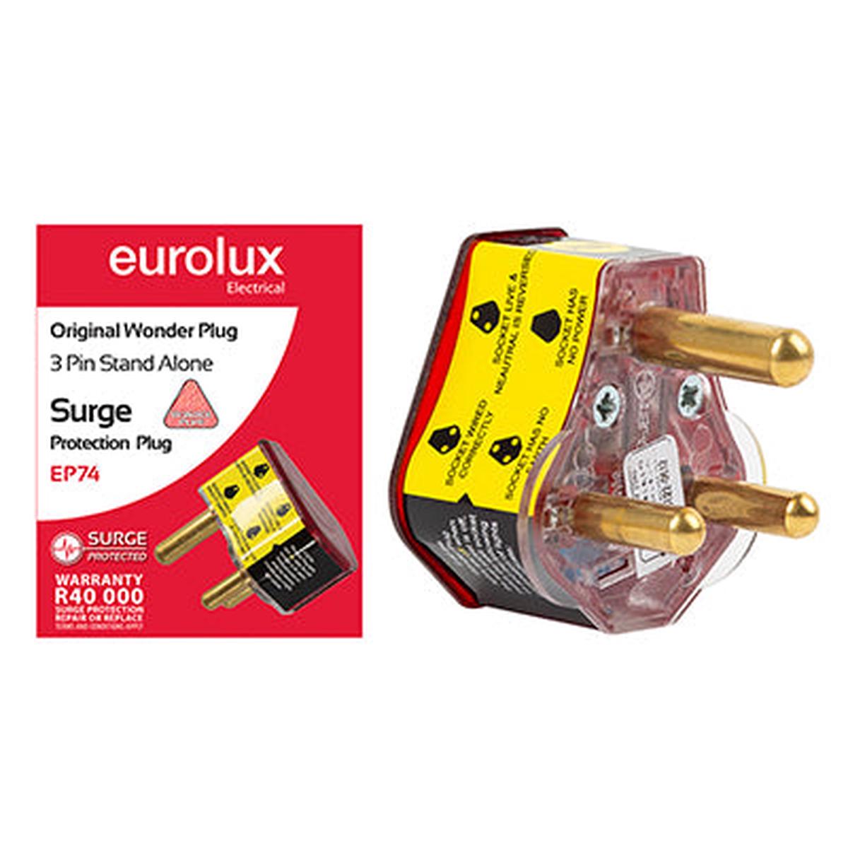 Eurolux Wonderplug 3 Pin Stand Alone Box