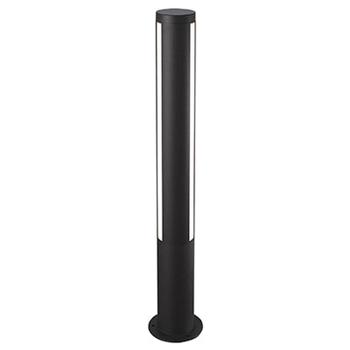 Radiant Bollard Aluminium Black LED 1×11.5W