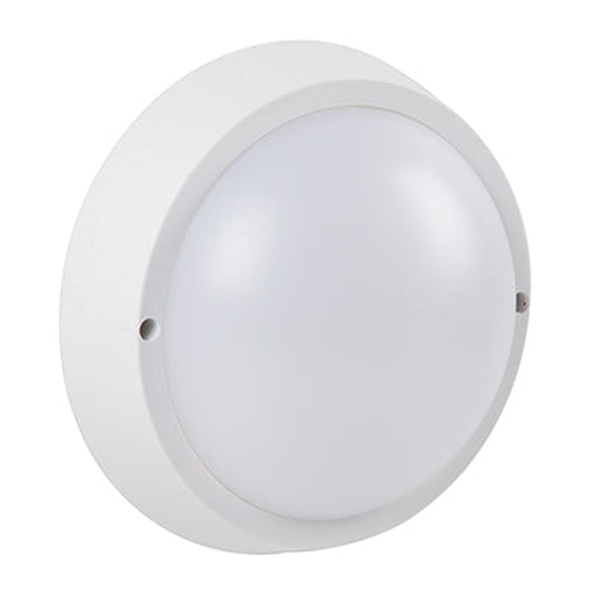 Radiant Bulkhead Round White LED 10w 4000K
