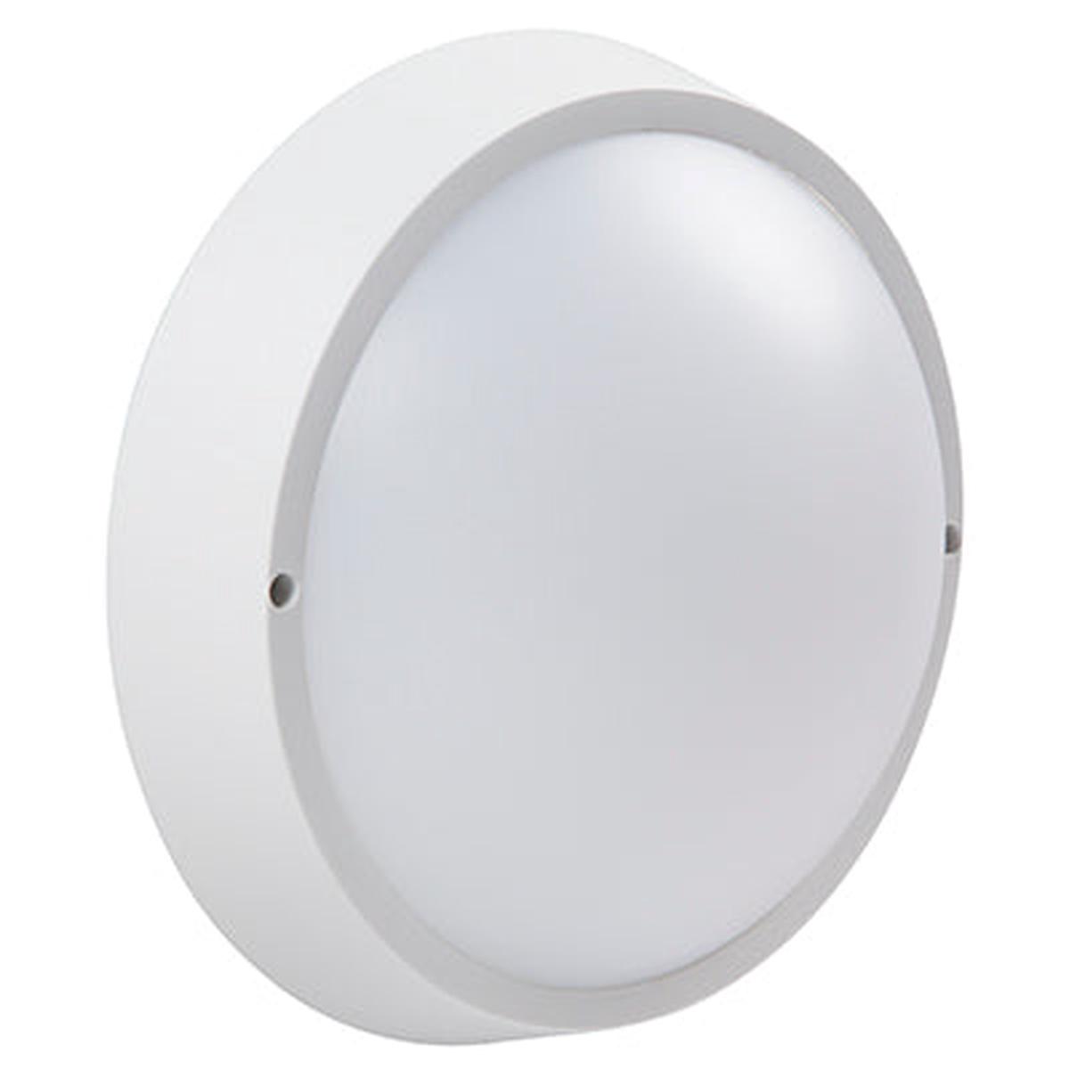 Radiant Bulkhead Round White LED 18w 4000K