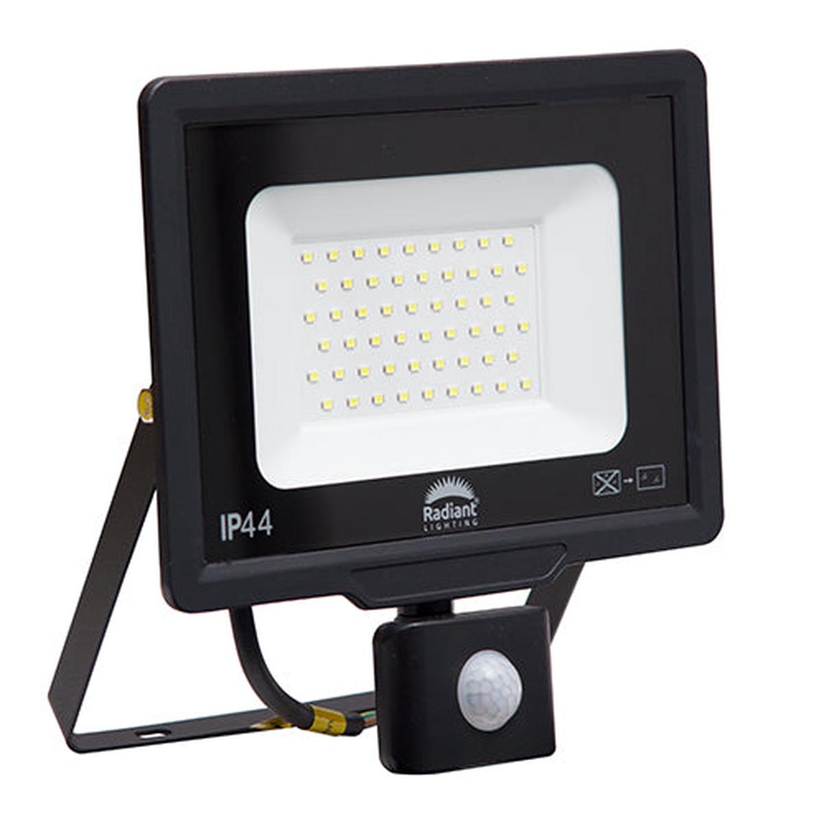 Radiant Floodlight & Motion Sensor LED 50W 6500K