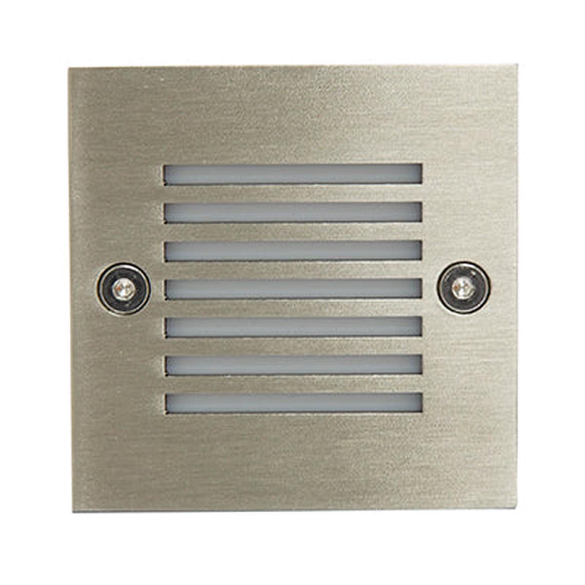 Radiant Foot Light Outdoor Recess Grid Stainless Steel LED 2w