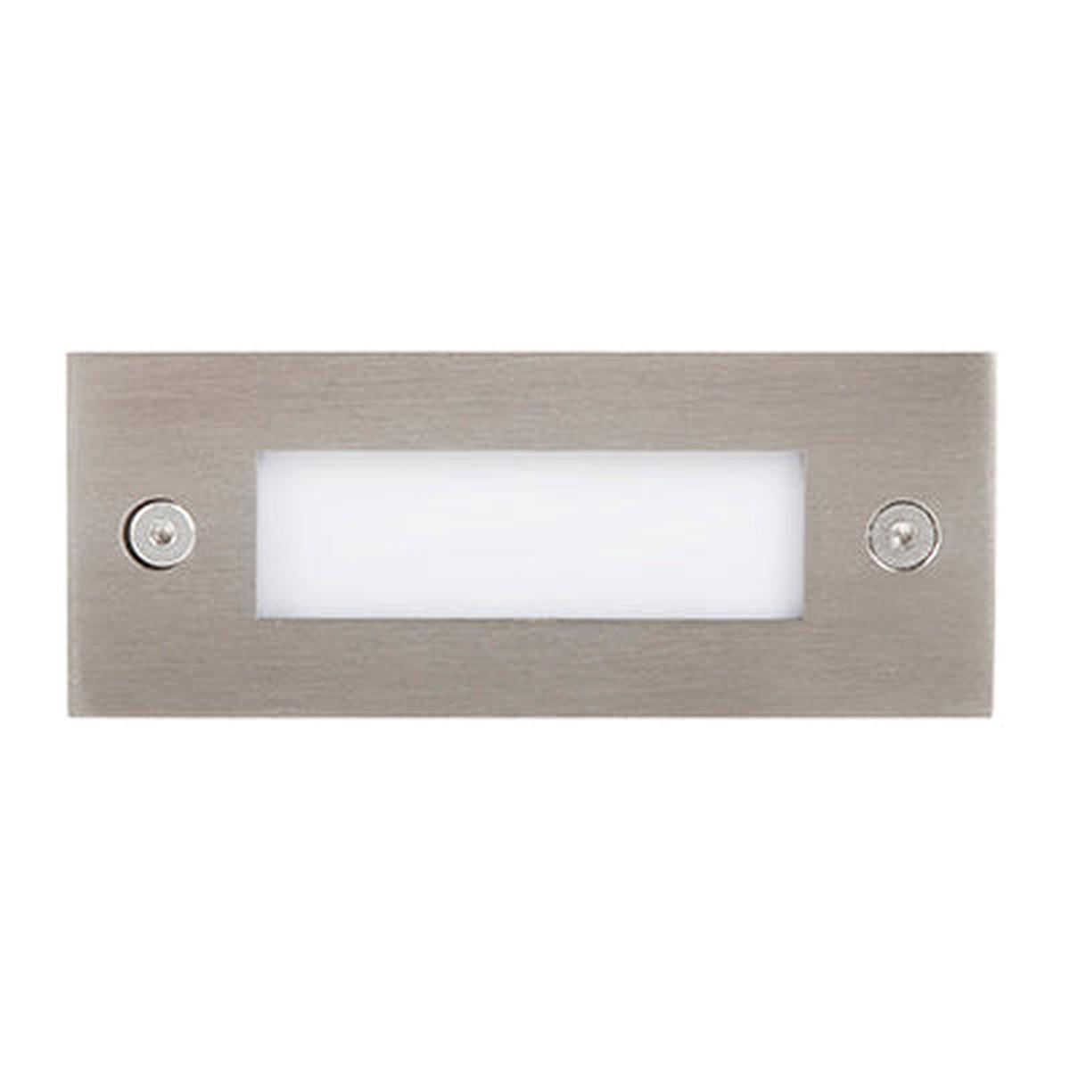 Radiant Foot Light Outdoor Recess Plain Stainless Steel LED 1.93w