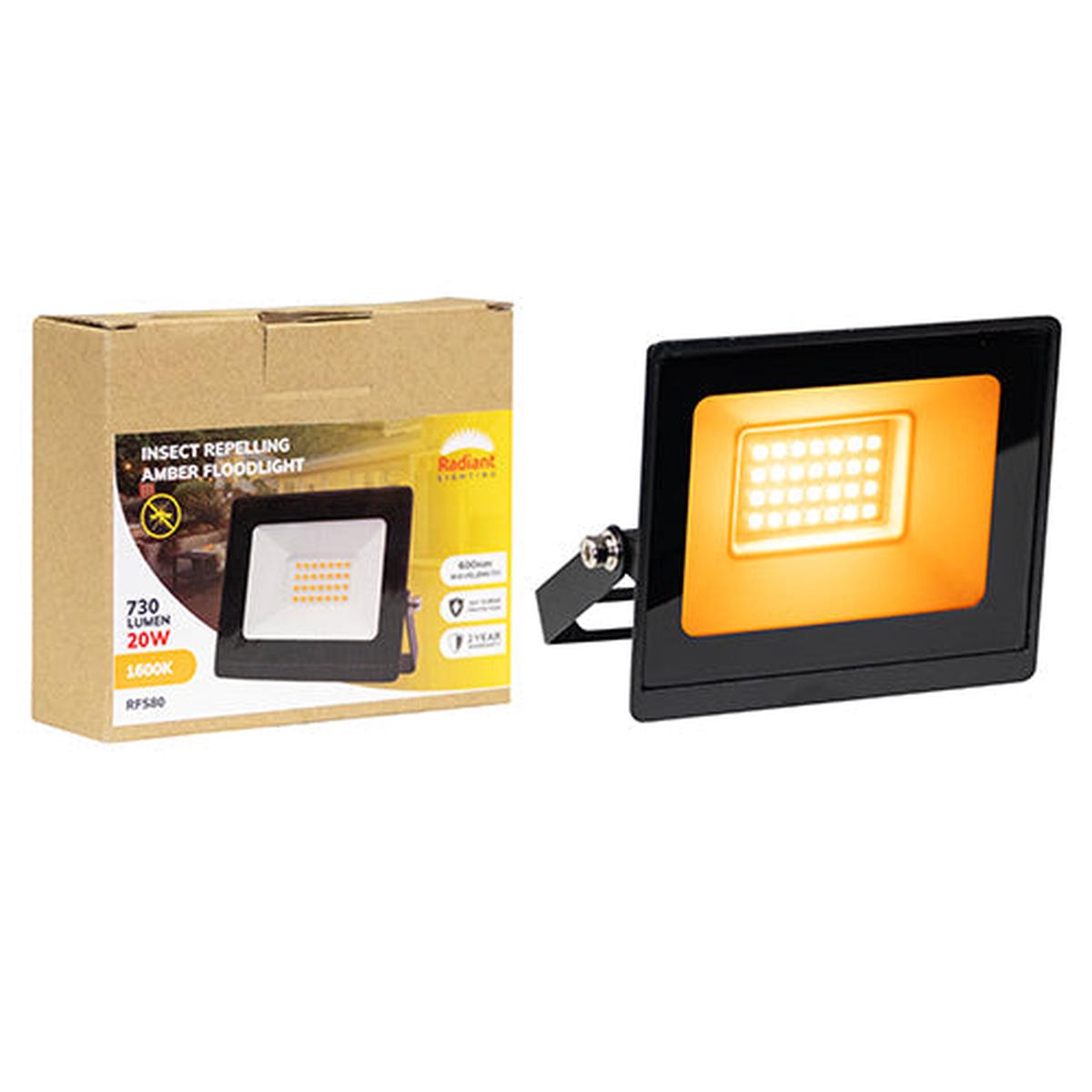 Radiant LED 20W Insect Repellent Floodlight 730lm