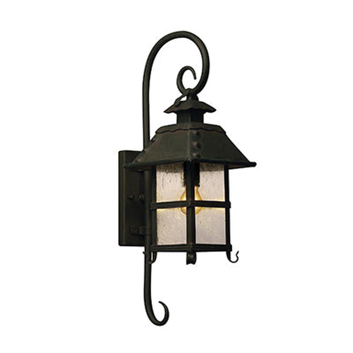 Radiant Wall Light Forged Outdoor Medium Sand Black 1xE27