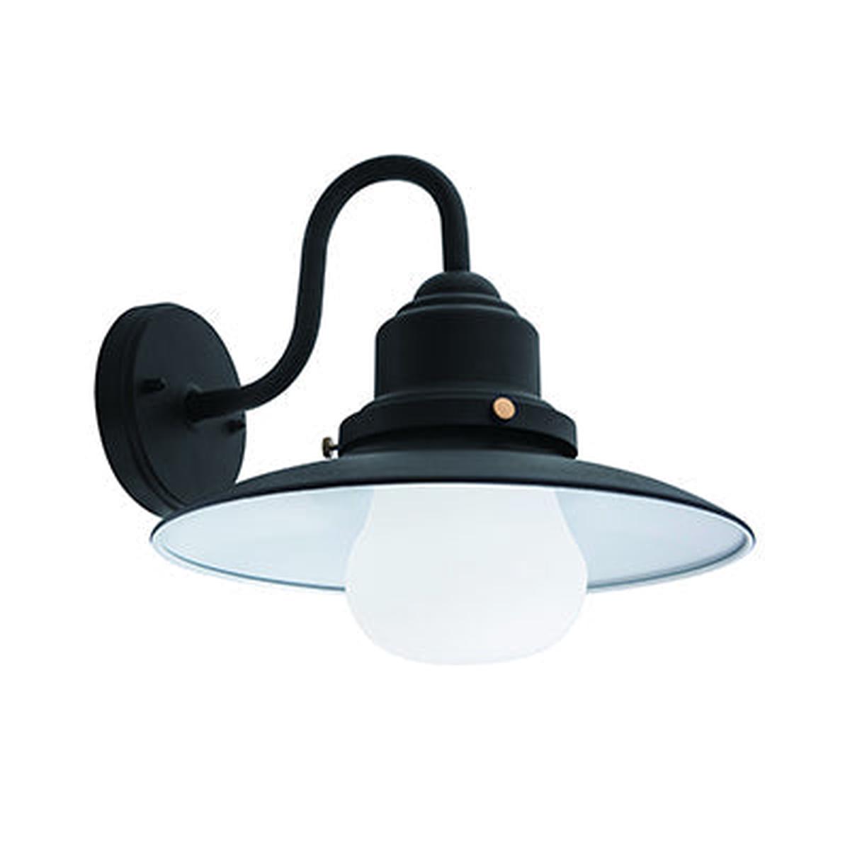 Radiant Wall Light Outdoor Black 1xE27