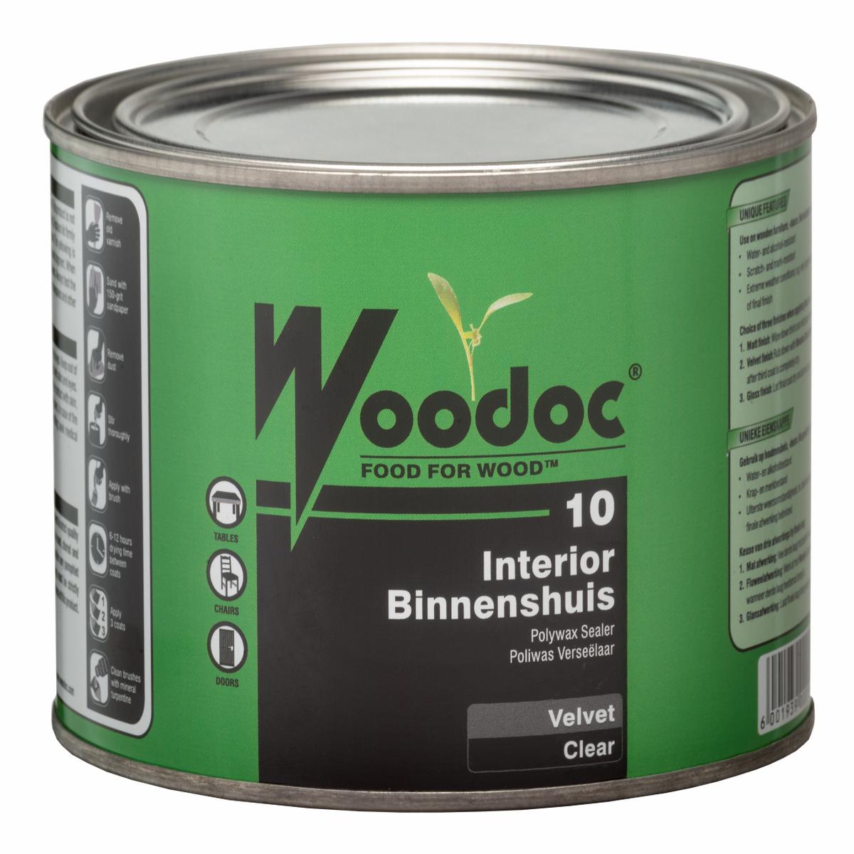 Woodoc 10 Indoor Wax Sealer 1L Velvet
