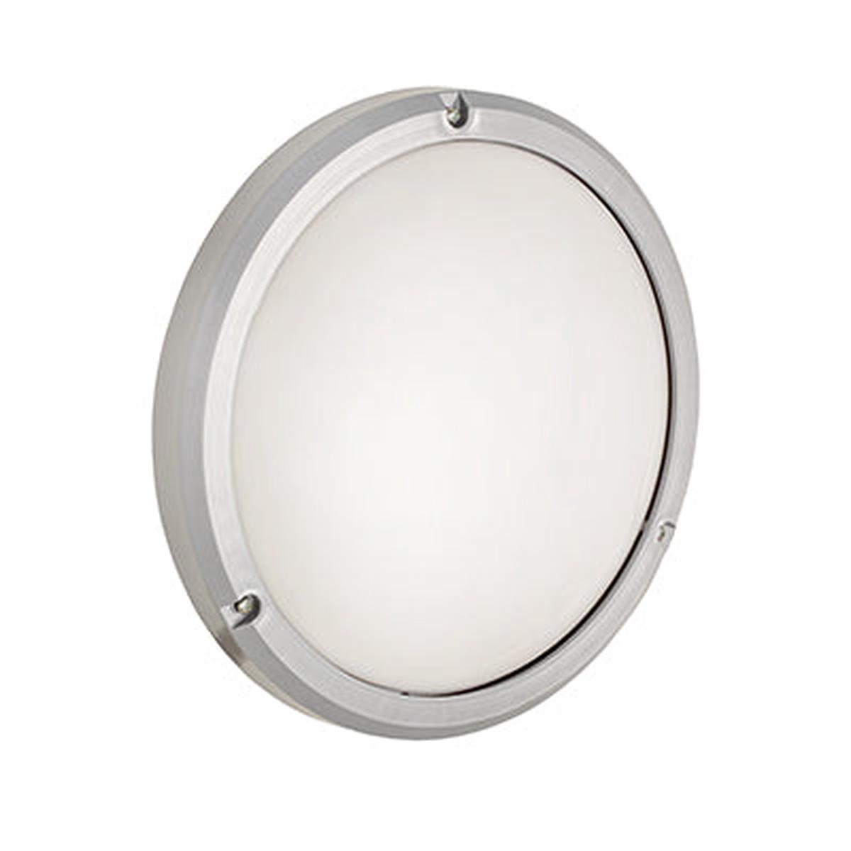 Eurolux ABS Bulkhead 270mm Graphite 1x15W
