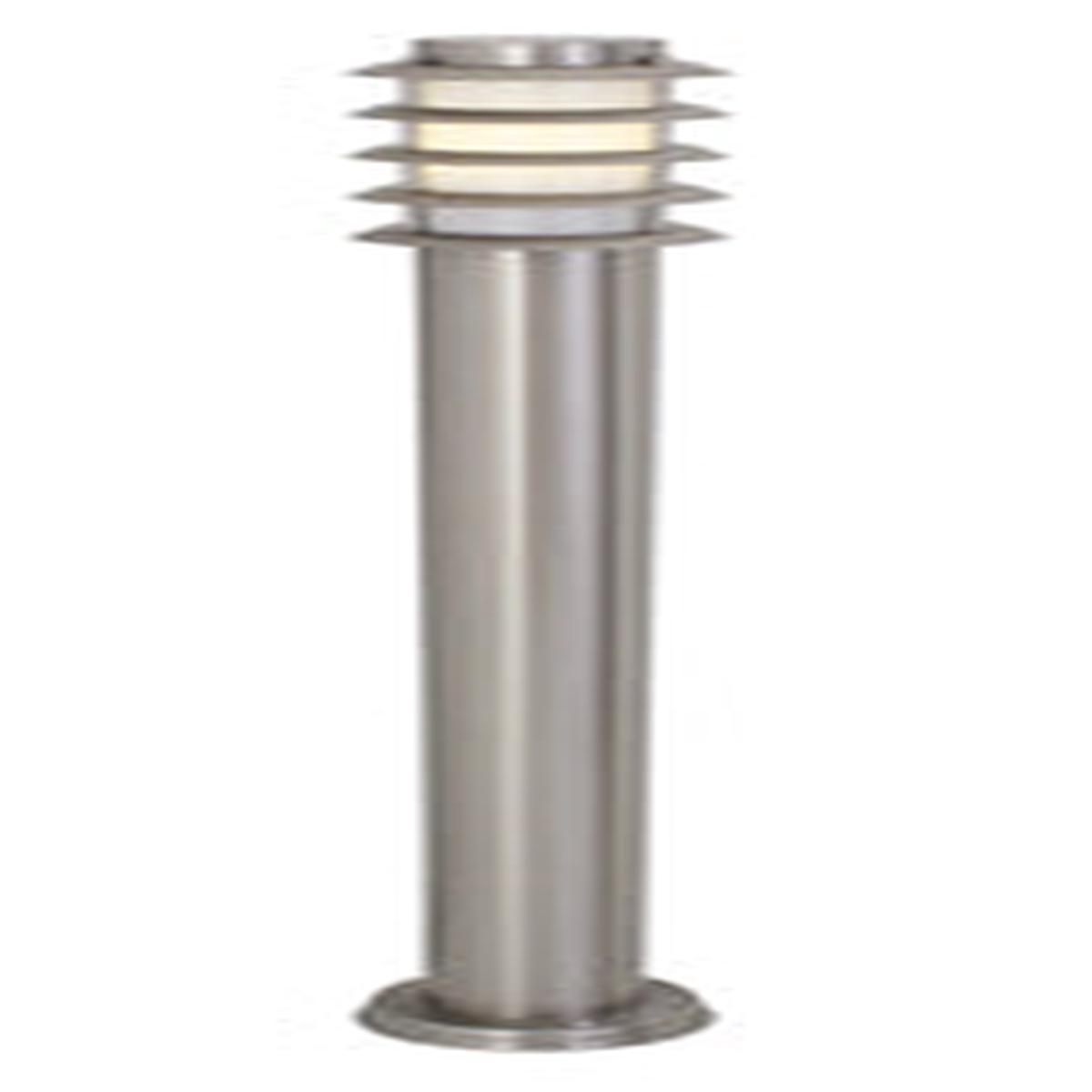 Eurolux Bollards Stainless Steel Grid Pole Satin Chrome
