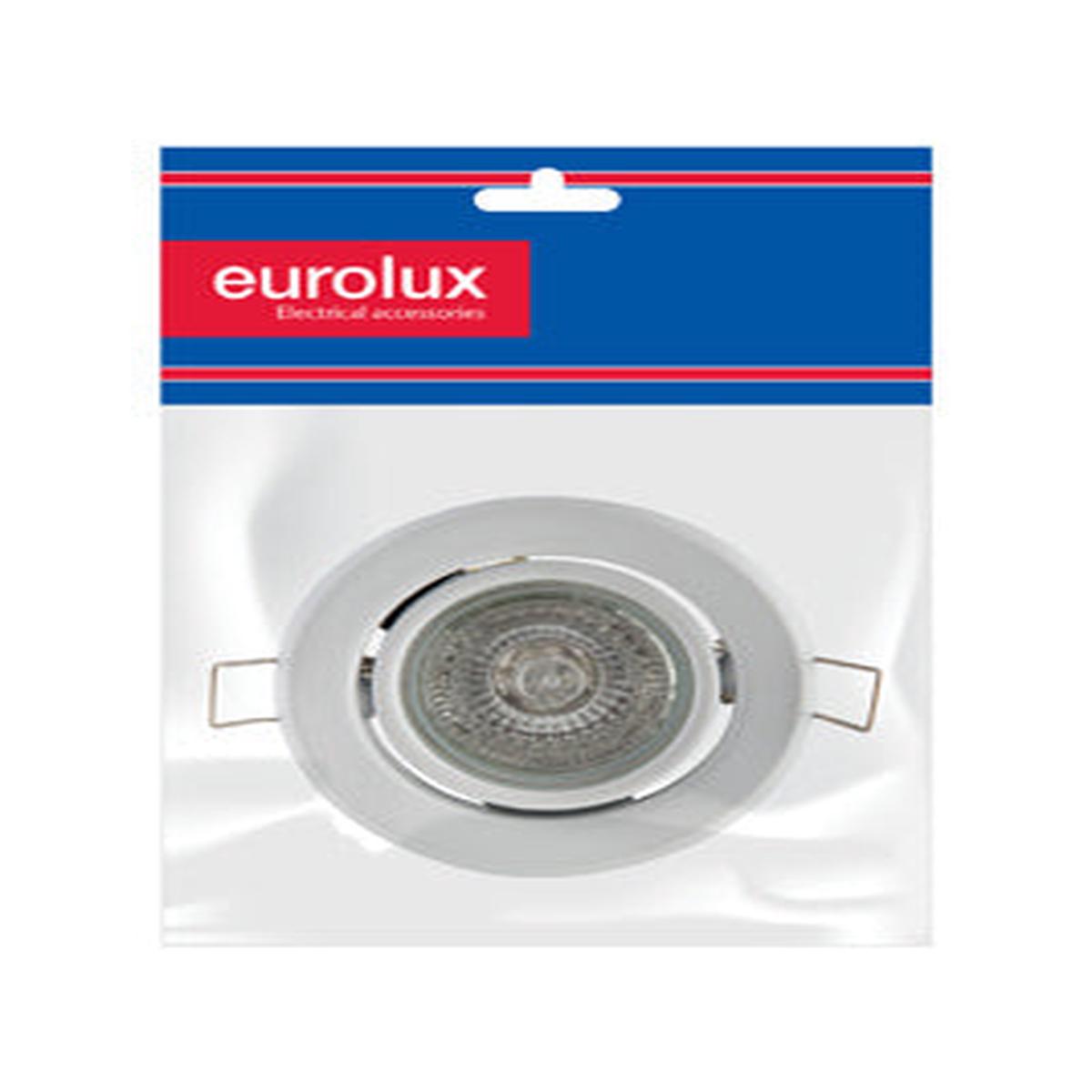 Eurolux Downlight GU10 PAR16 50W 220V White