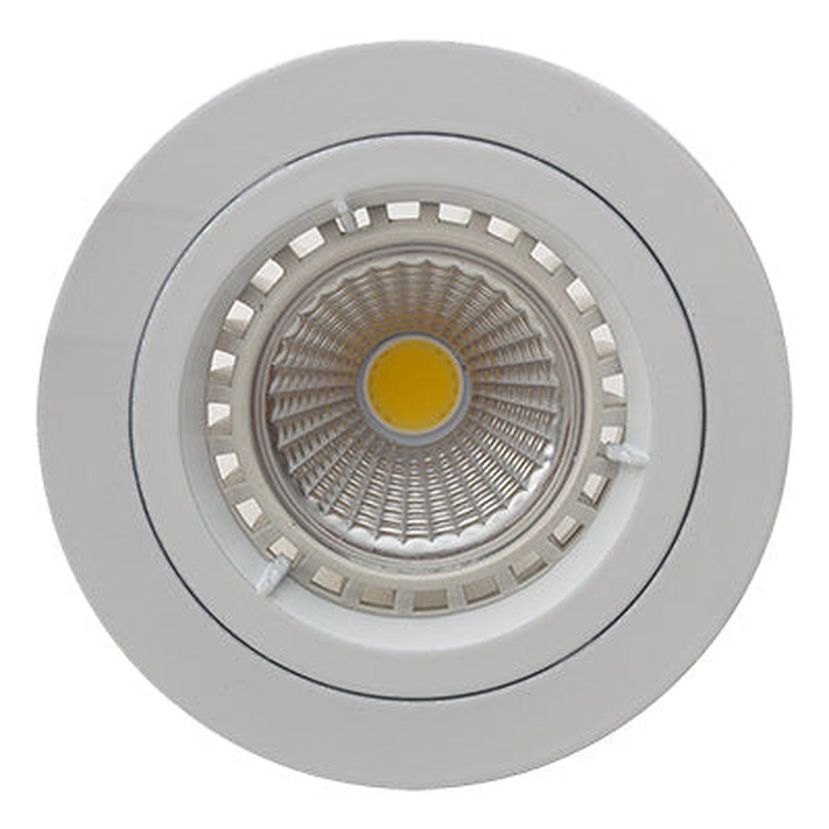 Eurolux Downlight Straight Twist 78mm White