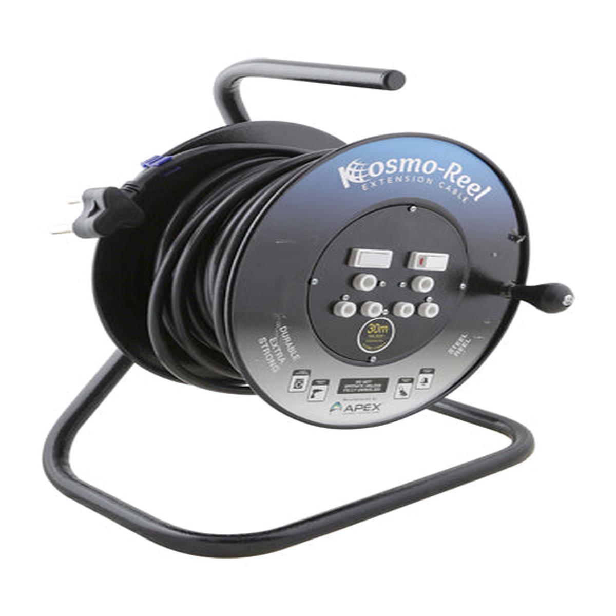 Eurolux Extension Reel 30m 2.50mm Steel Double