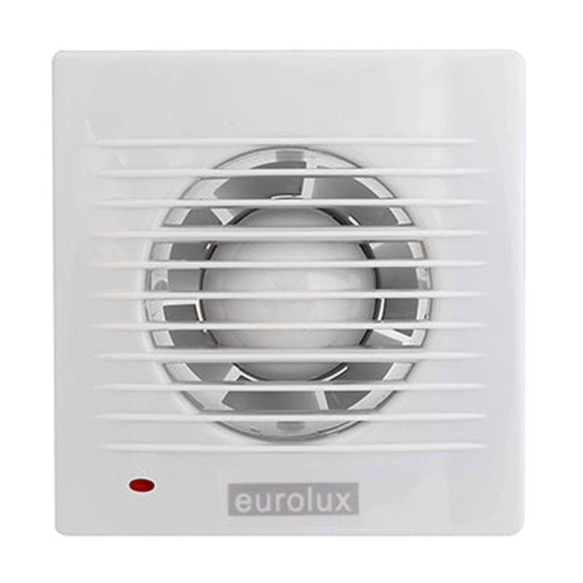 Eurolux Extractor Fan Square Wall 160mm White 15W