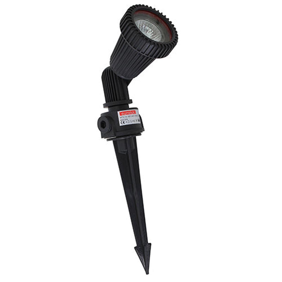 Eurolux Garden Spike 75mm Black GU5.3 1X35W 12V