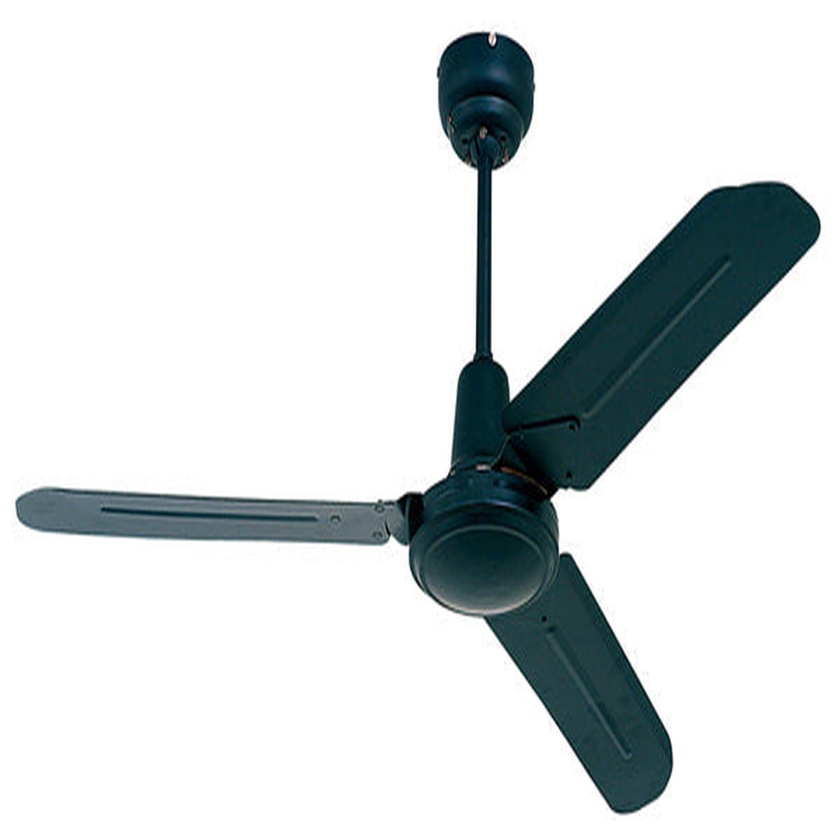 Eurolux Industrial Ceiling Fan 3 Blades Black 60W