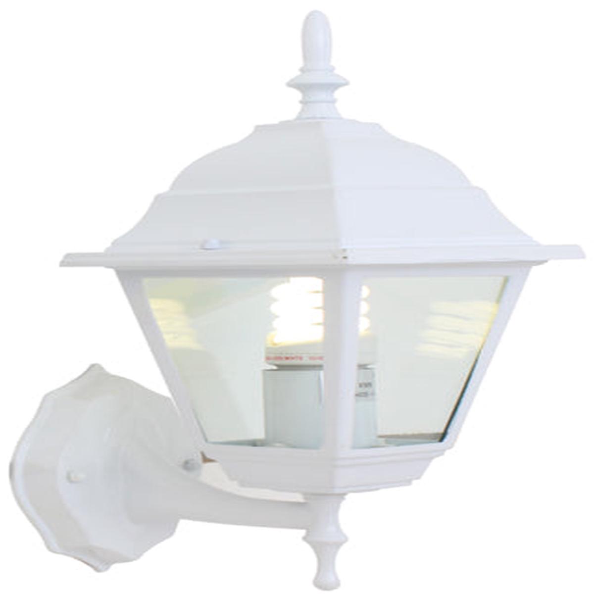 Eurolux Lantern 4 Panel Upfacing White