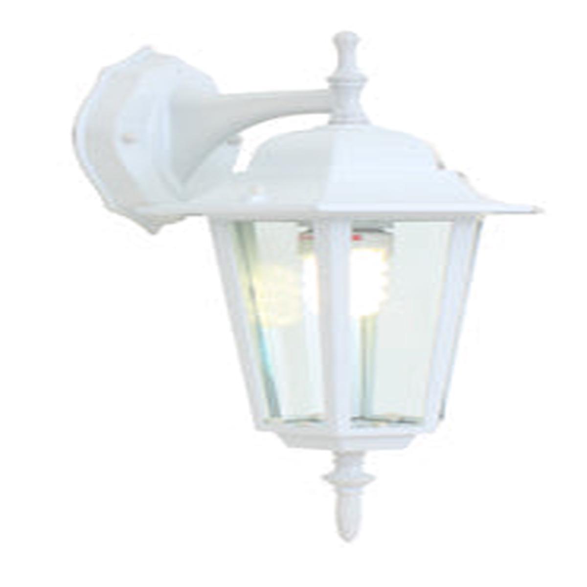 Eurolux Lantern 6 Panel Downfacing White
