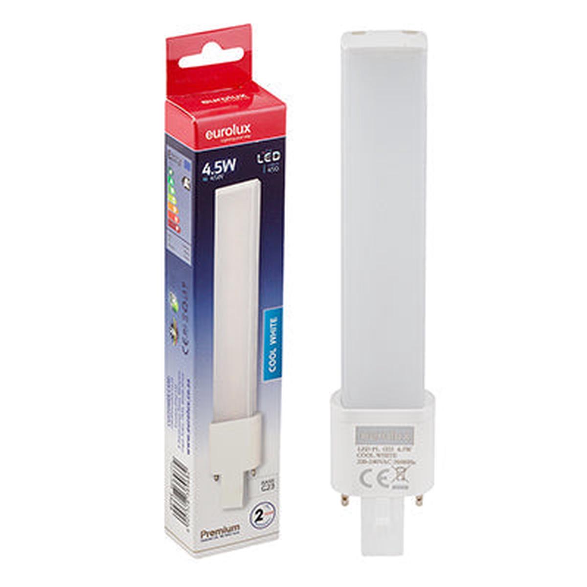 Eurolux LED PL 2Pin Premium 4.5W G23 4000K