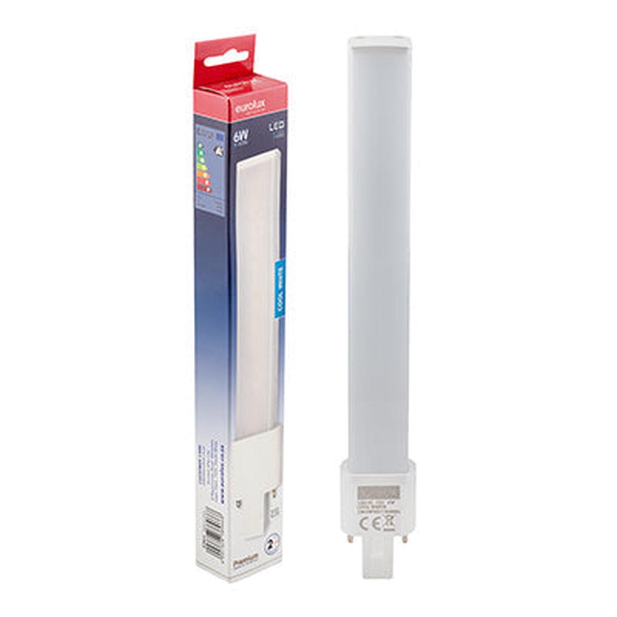 Eurolux LED PL 2Pin Premium 6w G23 4000K