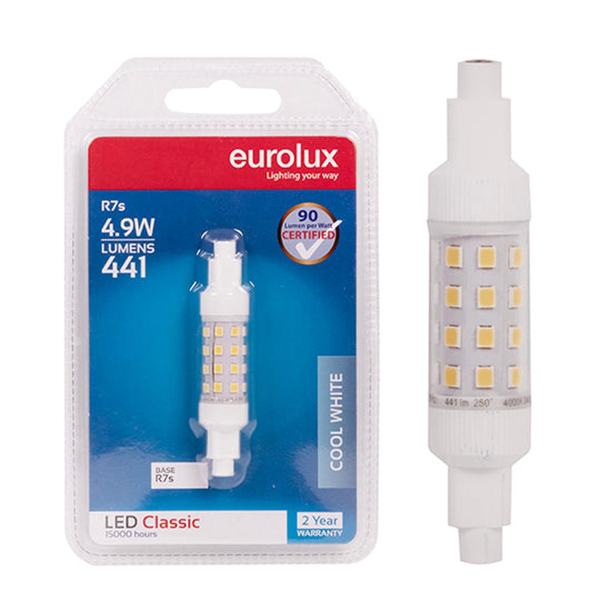 Eurolux LED QI Classic 4.9w R7s J78 4000K N