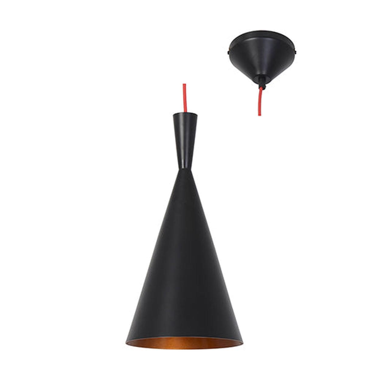 Eurolux Pendant Industria 190mm Black/Gold