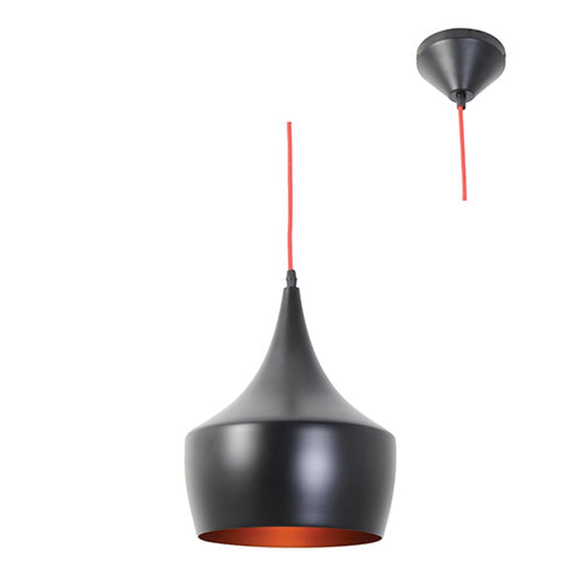 Eurolux Pendant Industria 240mm Black/Gold