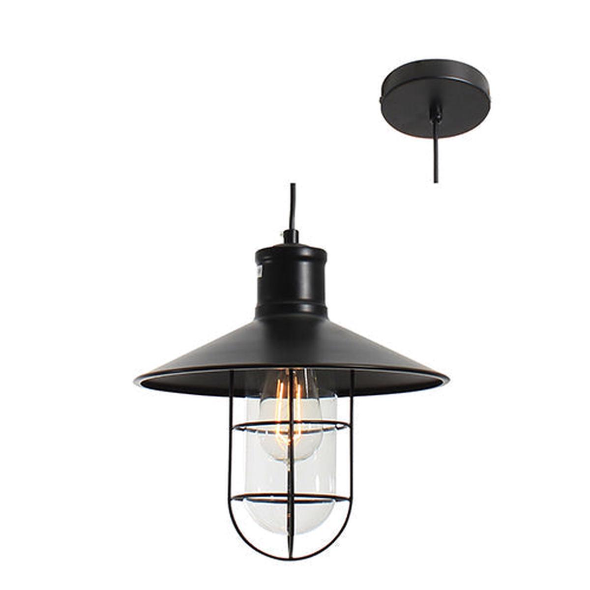 Eurolux Pendant Vibrato 265mm Black