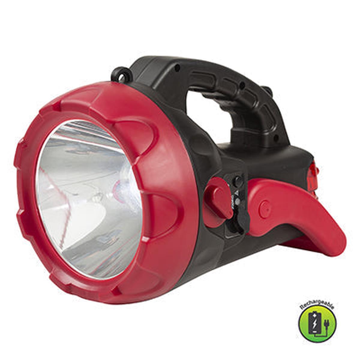 Eurolux Rechargeable Torch LED 10w Red/Black