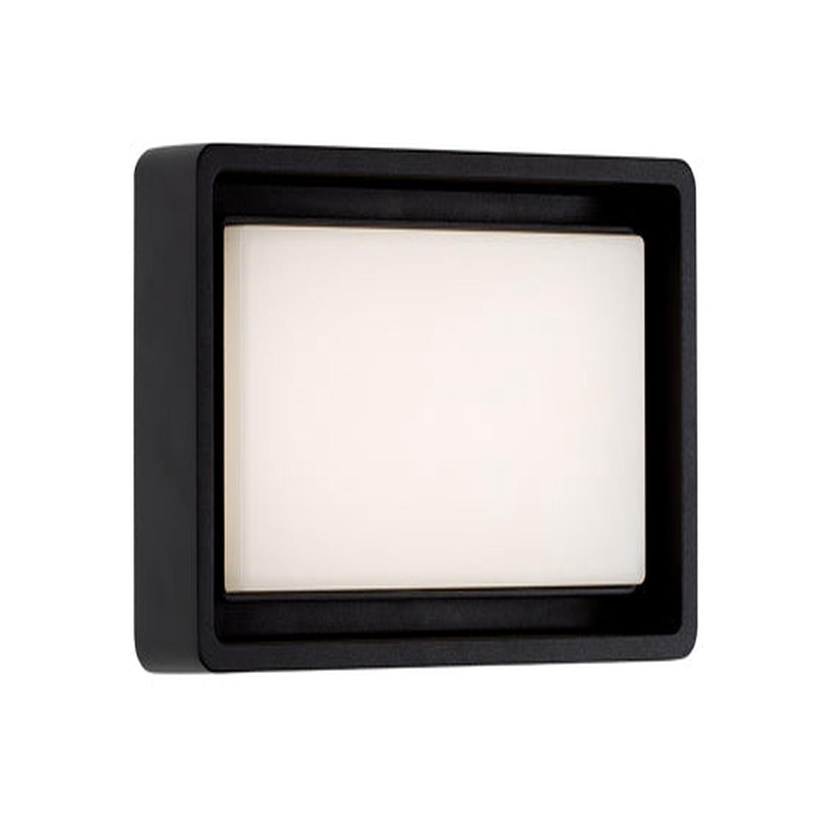 Eurolux Rectangular Bulkhead 240mm Black