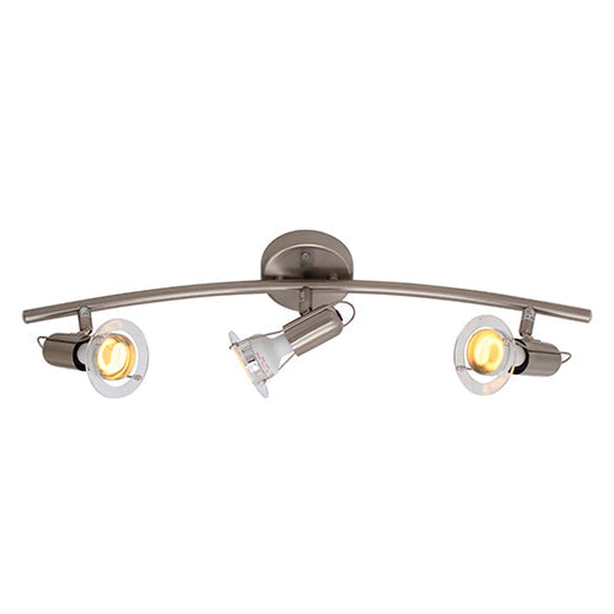 Eurolux Spotlight Mini Disc Bow 3 Light R50 Satin Chrome