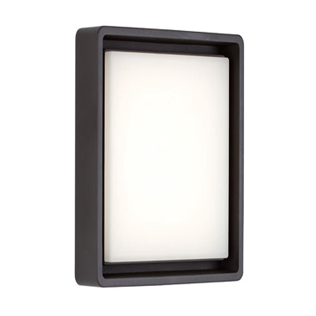 Eurolux Square Bulkhead 240mm Graphite