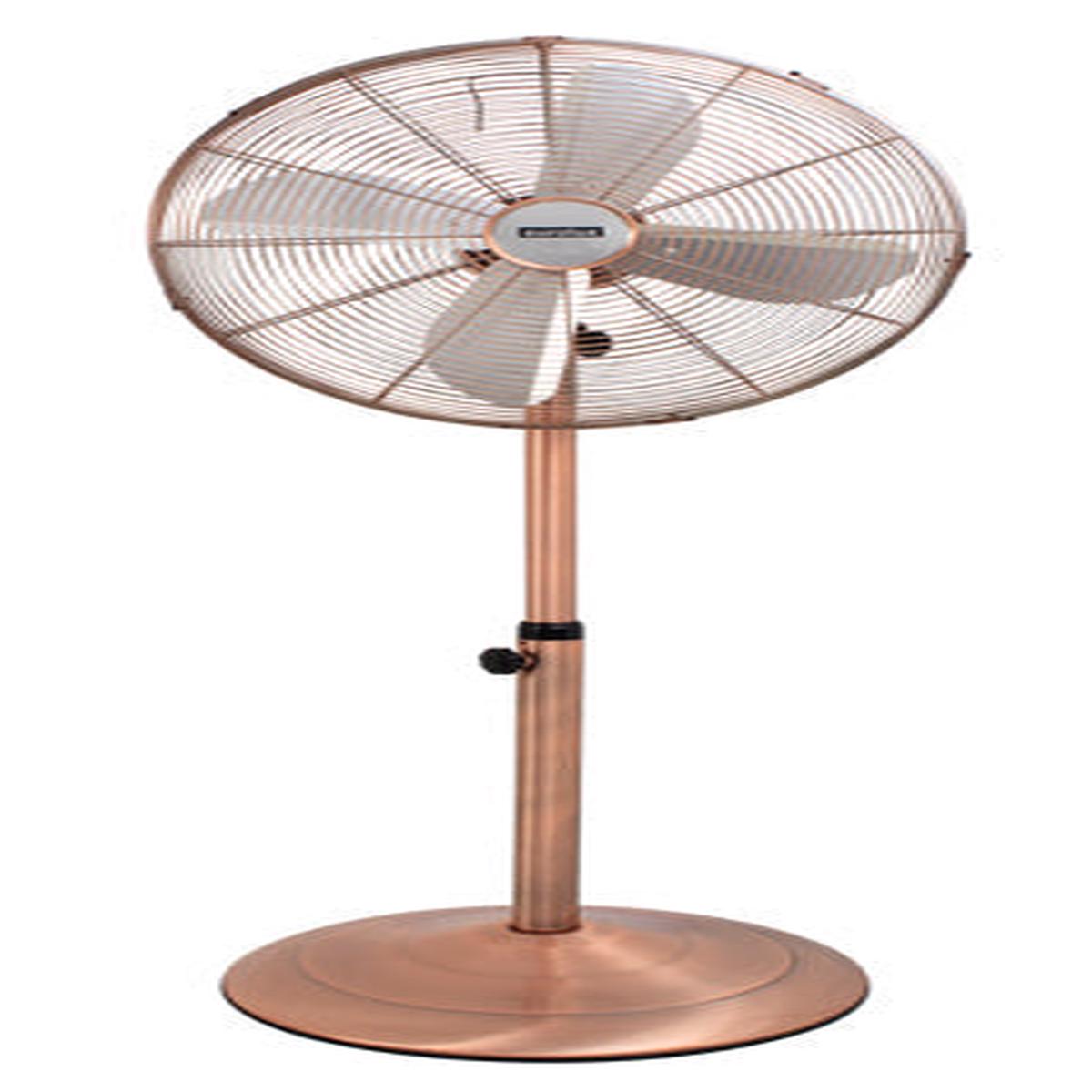 Eurolux Standing Fan 4 Blades Antique Copper 50W