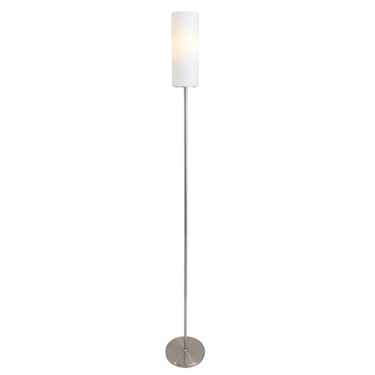 Eurolux Troy3 Floor Light 200mm Satin Chrome