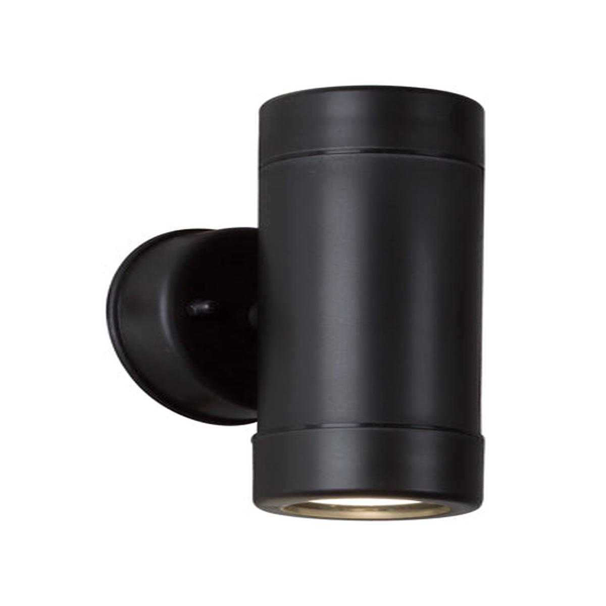 Eurolux Wall Light Outdoor Up & Down Black