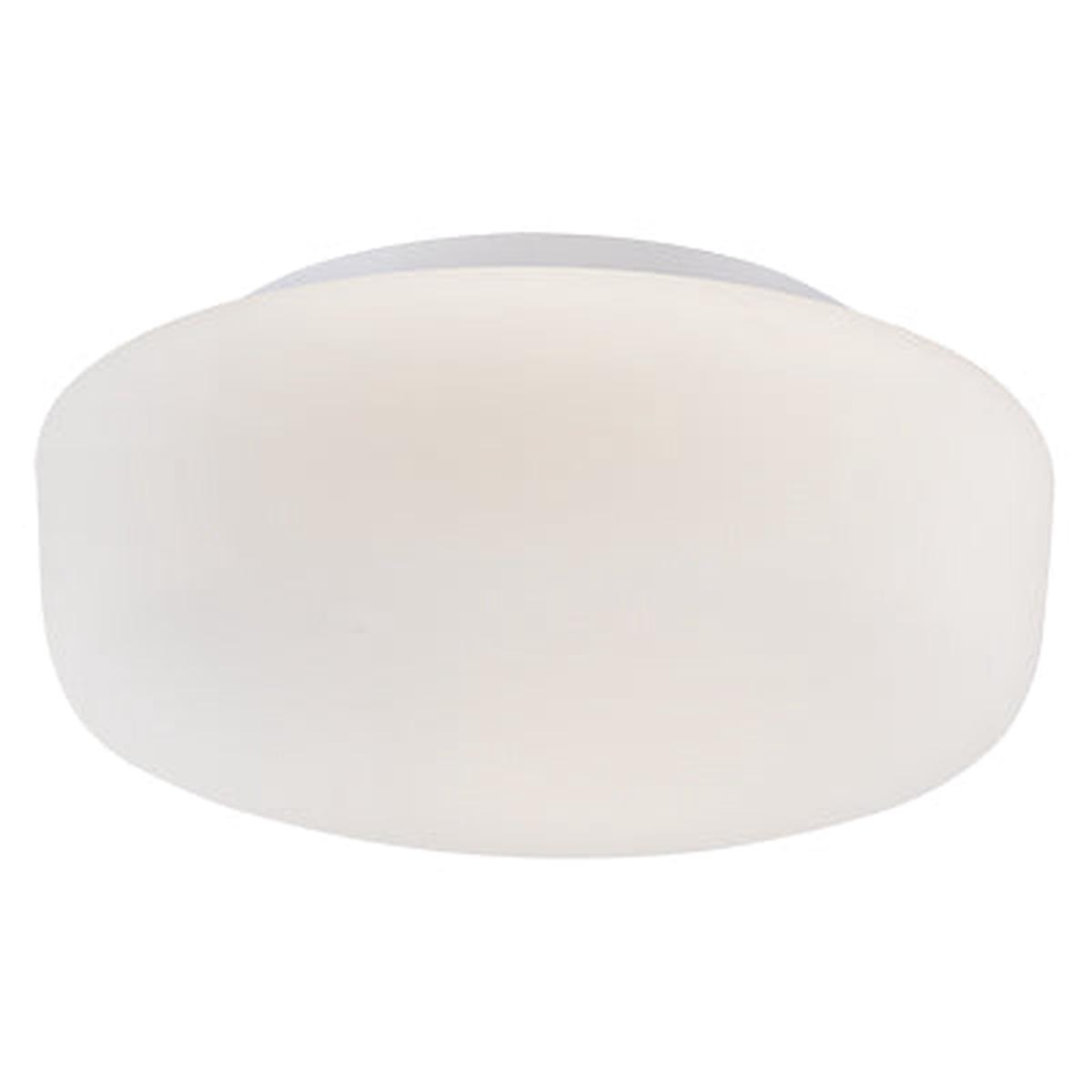 Radiant Cheesecake Ceiling Light Round White 250mm