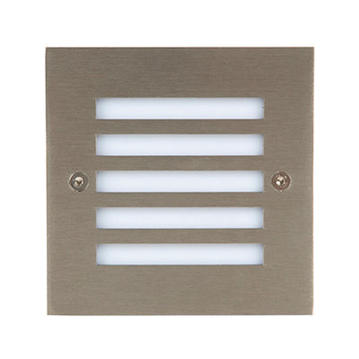 Radiant Foot Light Outdoor Recess Grid Stainless Steel LED 2.85W