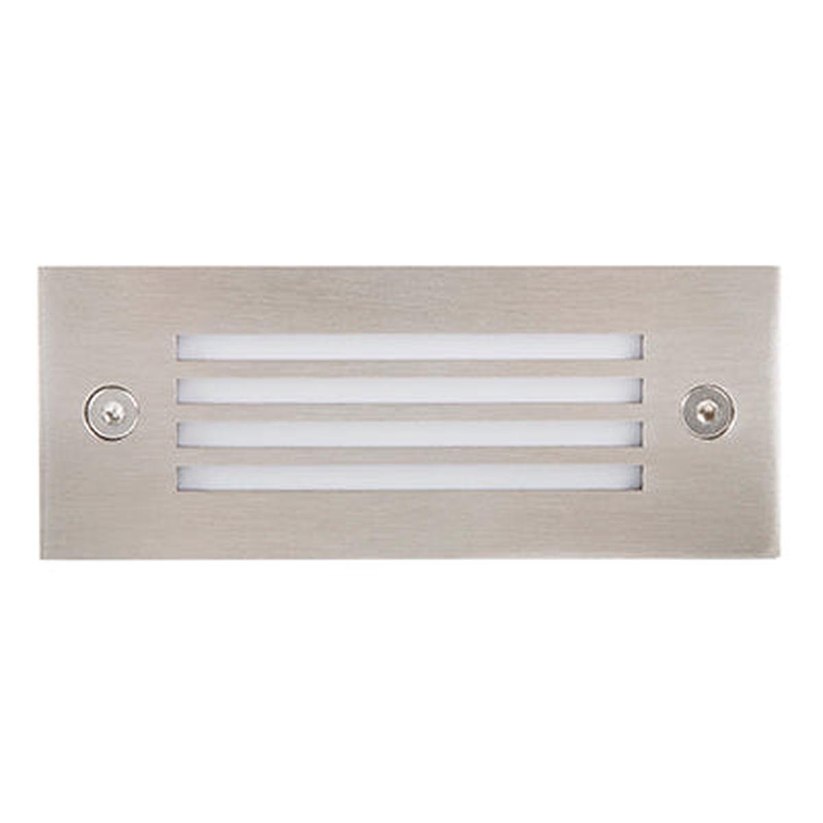 Radiant Foot Light Outdoor Recess Grid Stainless Steel