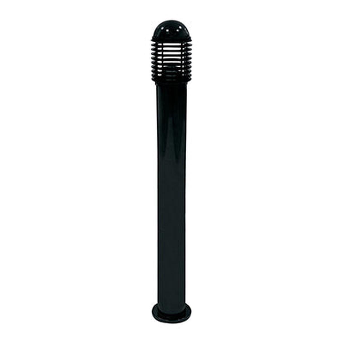 Radiant Lourve Bollard Base Mount 1020mm Black 1xE27