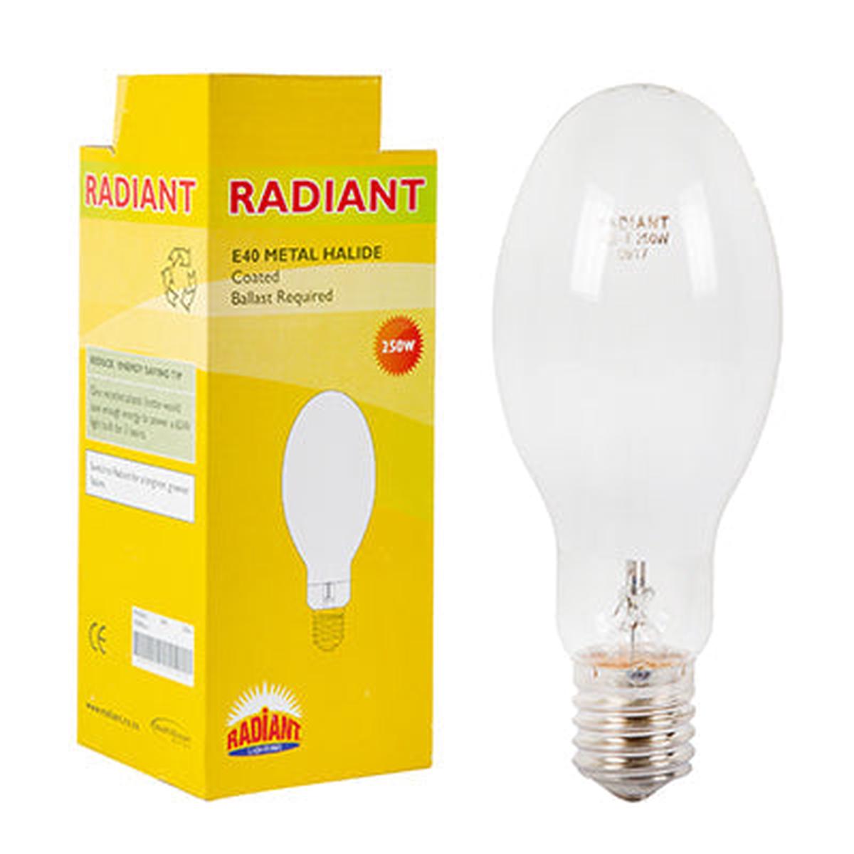 Radiant Metal Halide Elliptical E40 250W 10000h