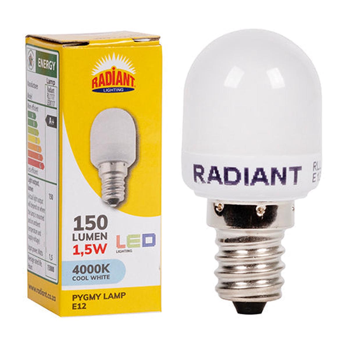 Radiant Pygmy 1.5W LED E12 4000K N
