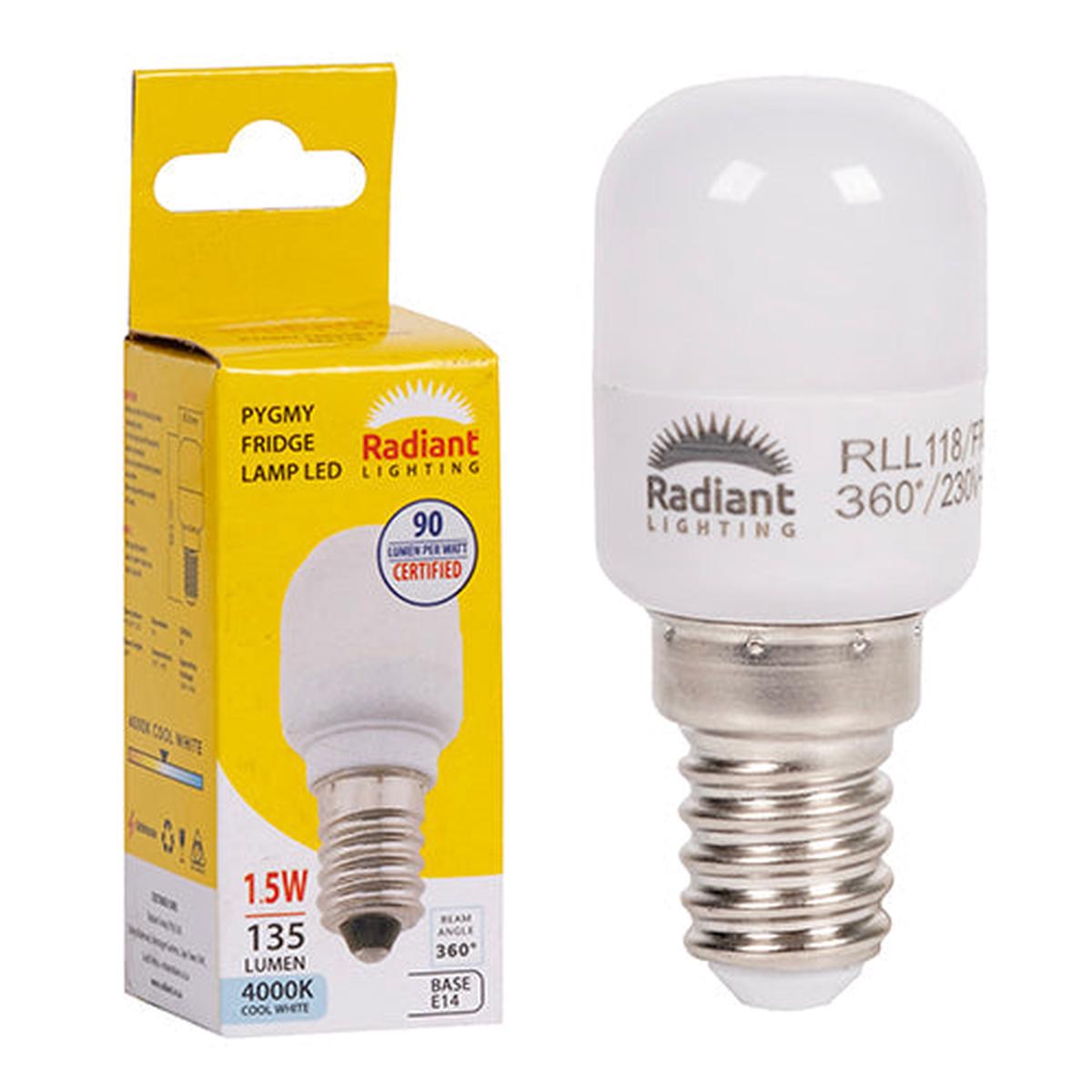 Radiant Pygmy 1.5W LED E14 4000K N