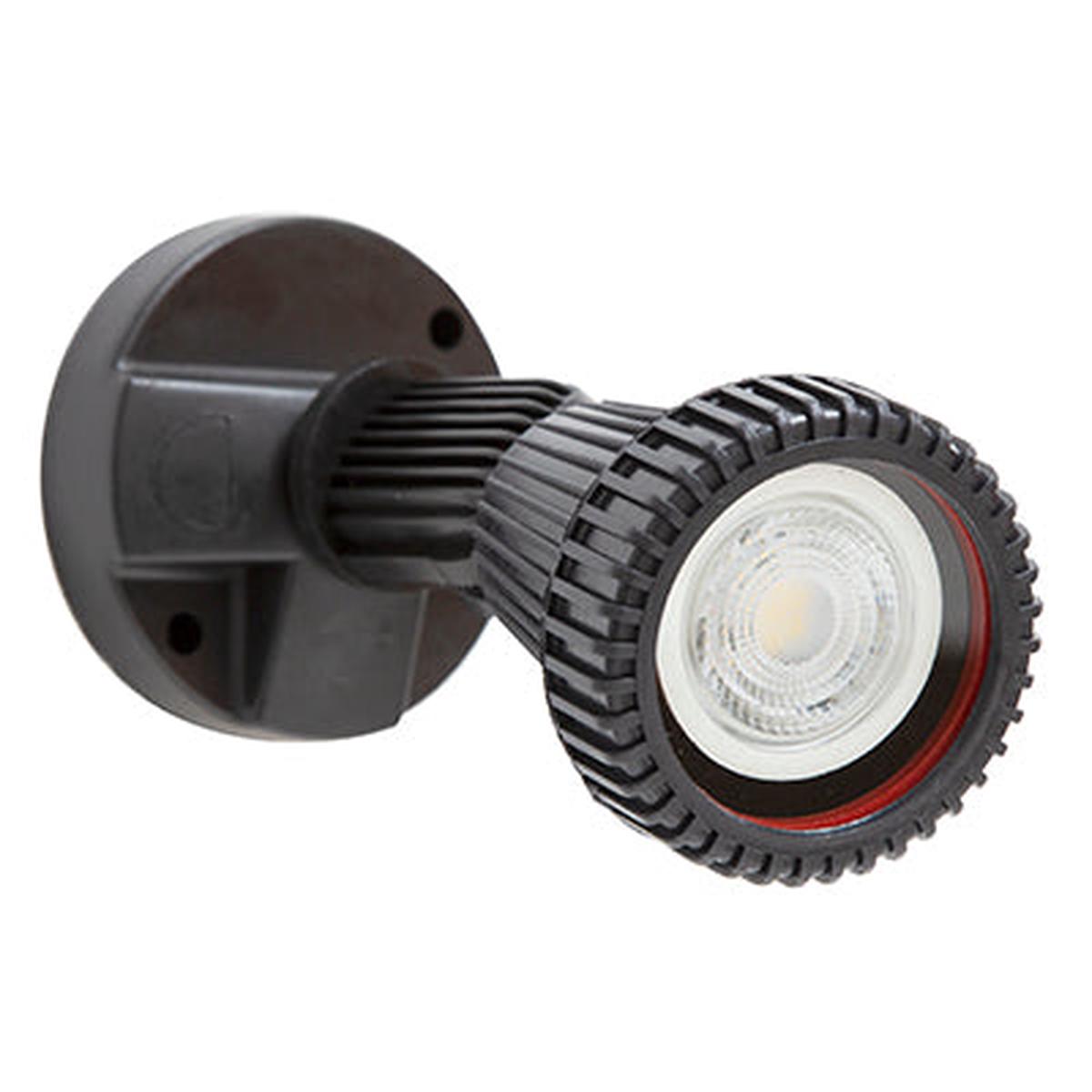 Radiant Spotlight Outdoor Wall Mount Black 1xGU10