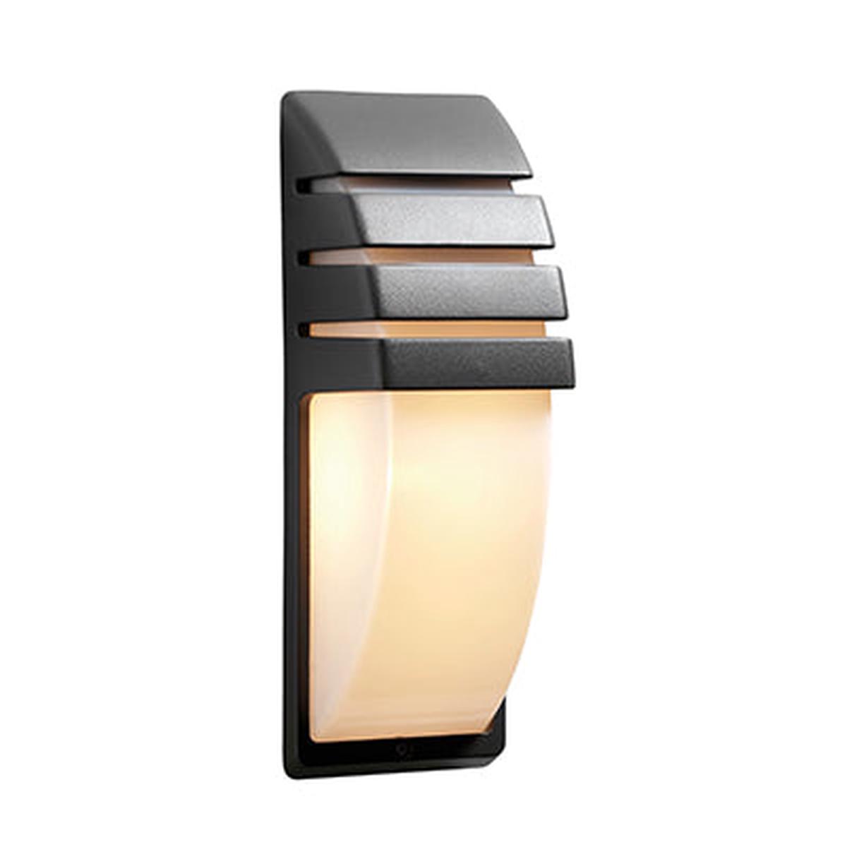Radiant Wall Light Picket Outdoor Black 1xE27