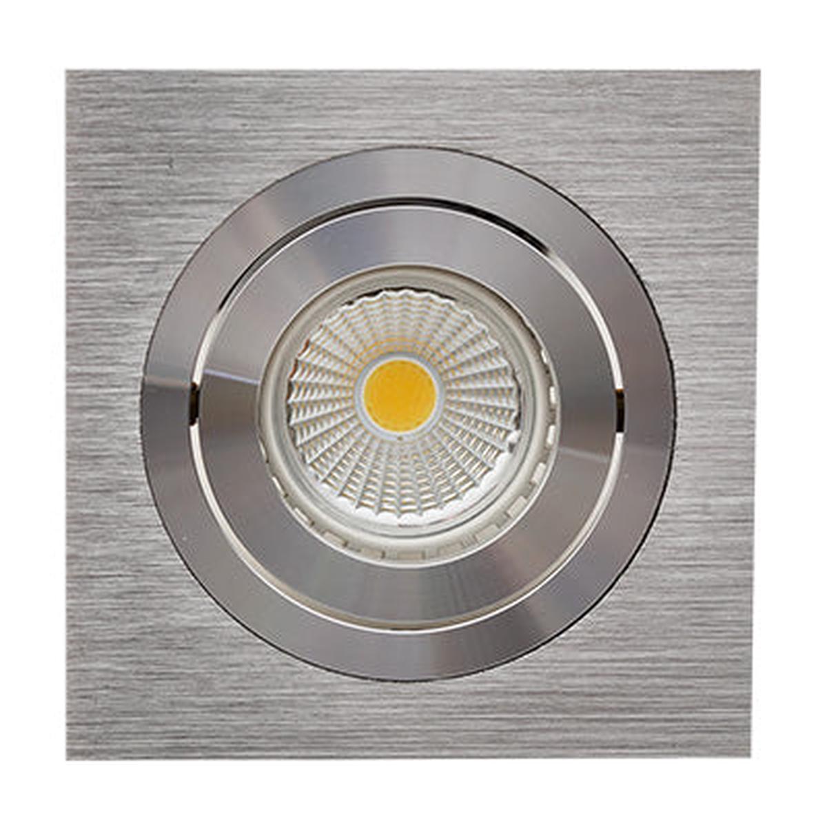 Eurolux Downlight Standard CNC Tilt Square 95mm Aluminium
